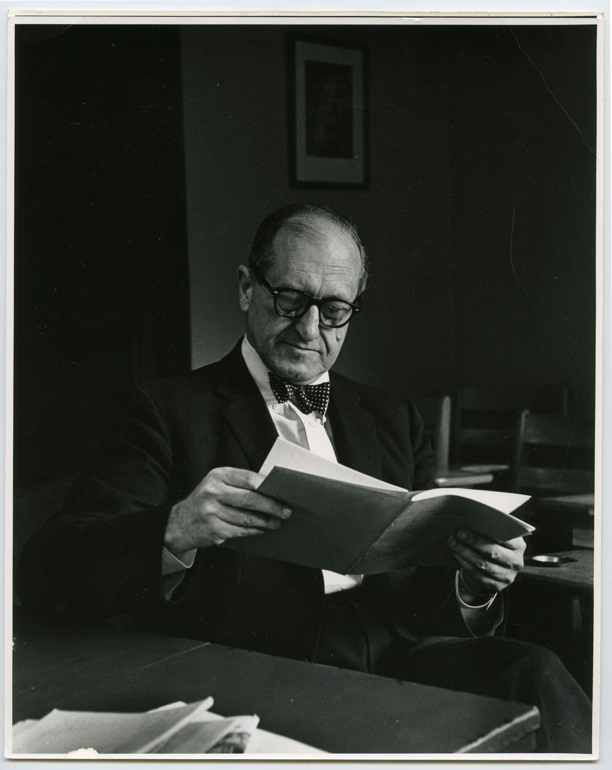 Professor William Blackburn reading